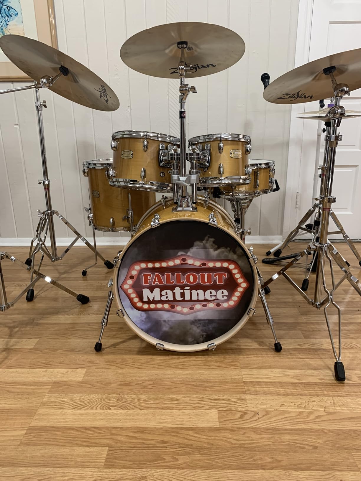 Yamaha Stage Custom Birch 5pc Drum Shell Pack With a 20