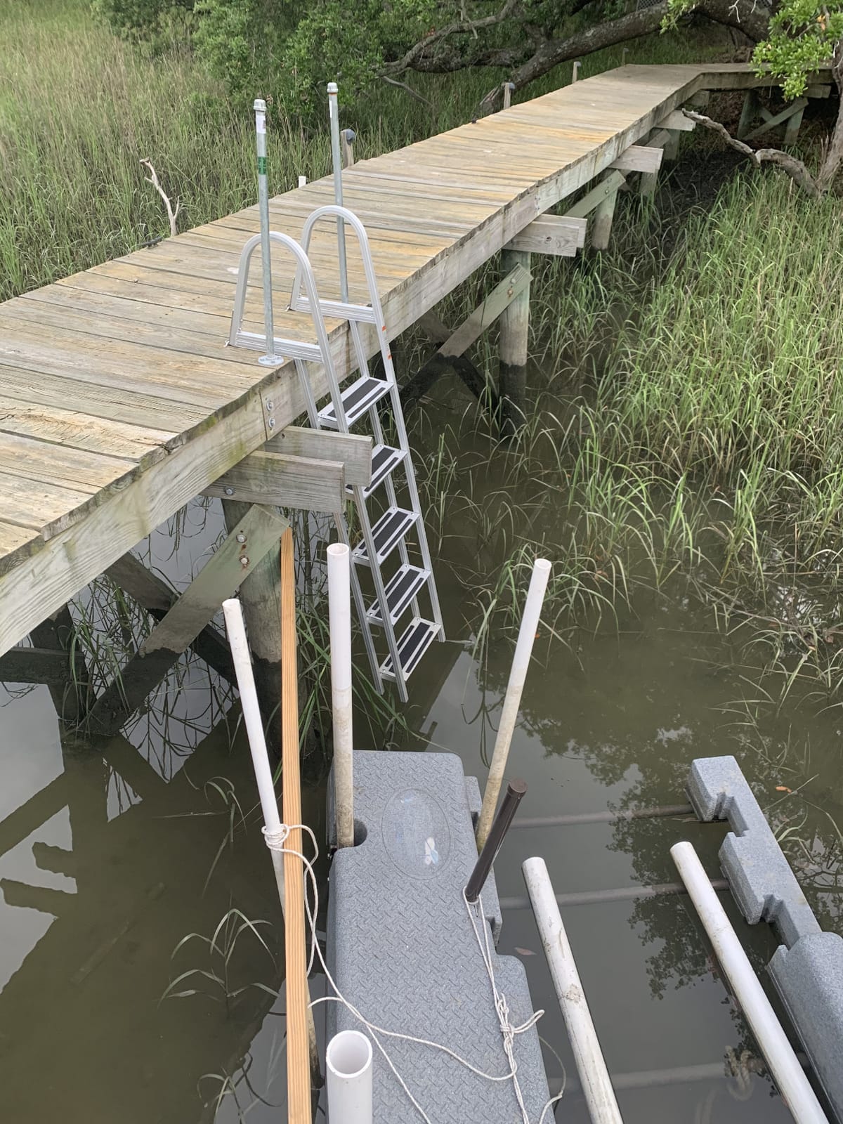 RecPro 4-Step Marine Boarding Ladder customer photo 2