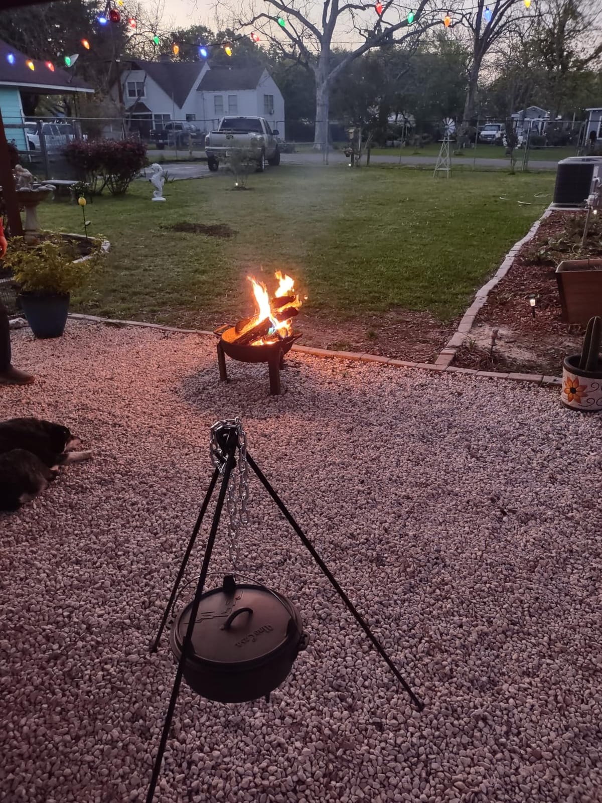 Lodge Adjustable Steel Campfire Cooking Tripod, 40-60 Inches customer photo 1