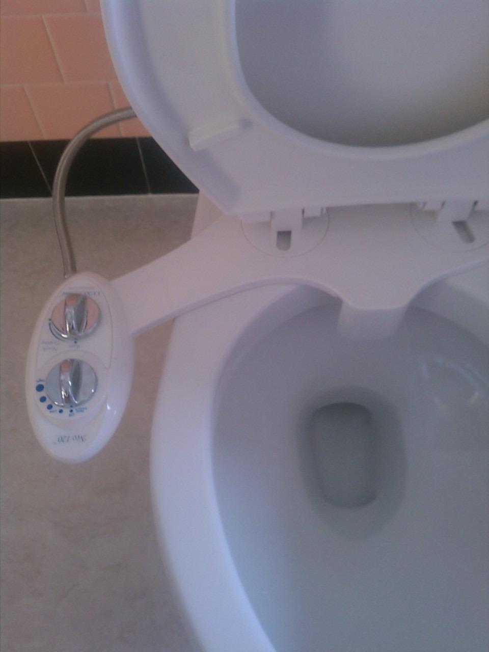 LUXE Bidet NEO 120 - Bidet Attachment for Toilet Seat, White | Non-Electric, Single Nozzle, Self-Cleaning, Adjustable Water Pressure, Rear Wash customer photo 1