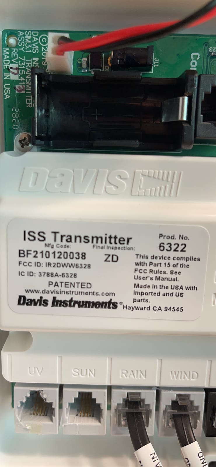 Davis Instruments 6322 Wireless Integrated Sensor Suite customer photo 1