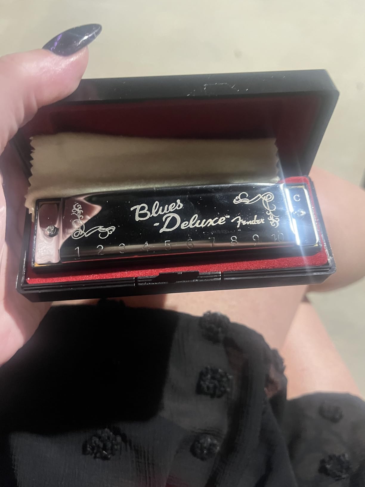 Fender Blues Deluxe Harmonica, Guitar Accessories, Key of C customer photo 2