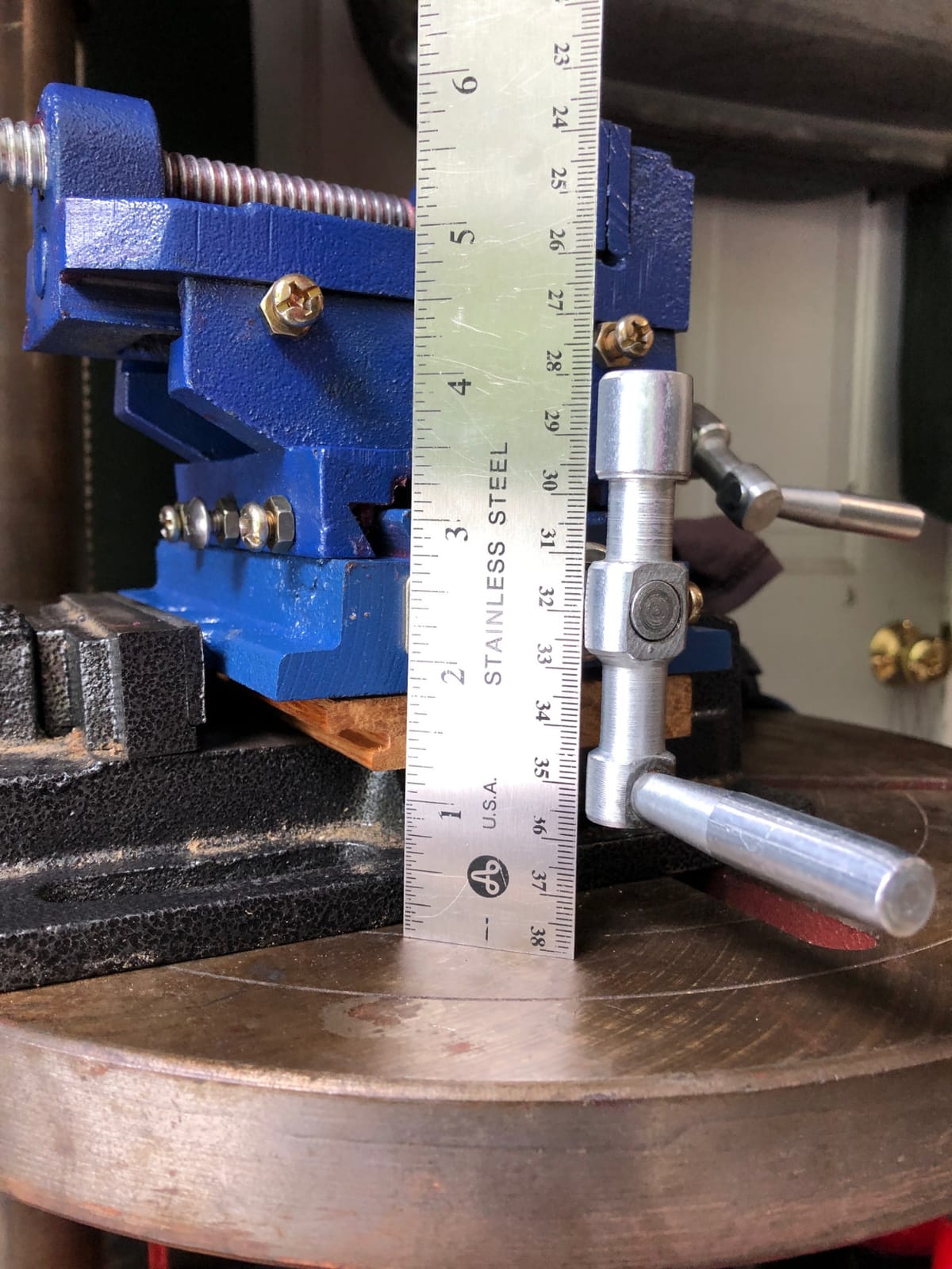 HFS(R) 2 Way 4-Inch Drill Press X-Y Compound Vise Cross Slide Mill customer photo 1