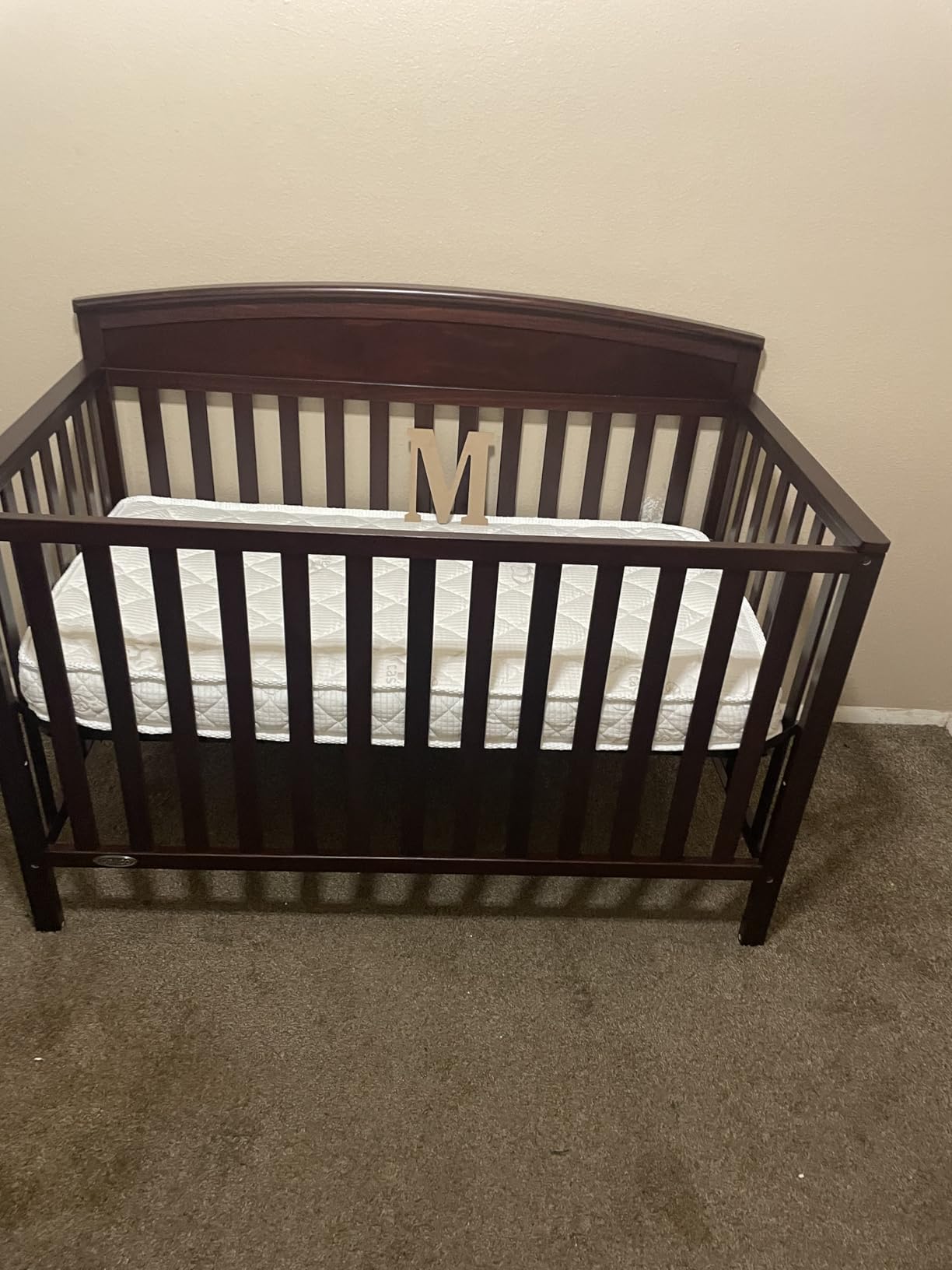 Graco Benton 5-in-1 Convertible Crib, White customer photo 2