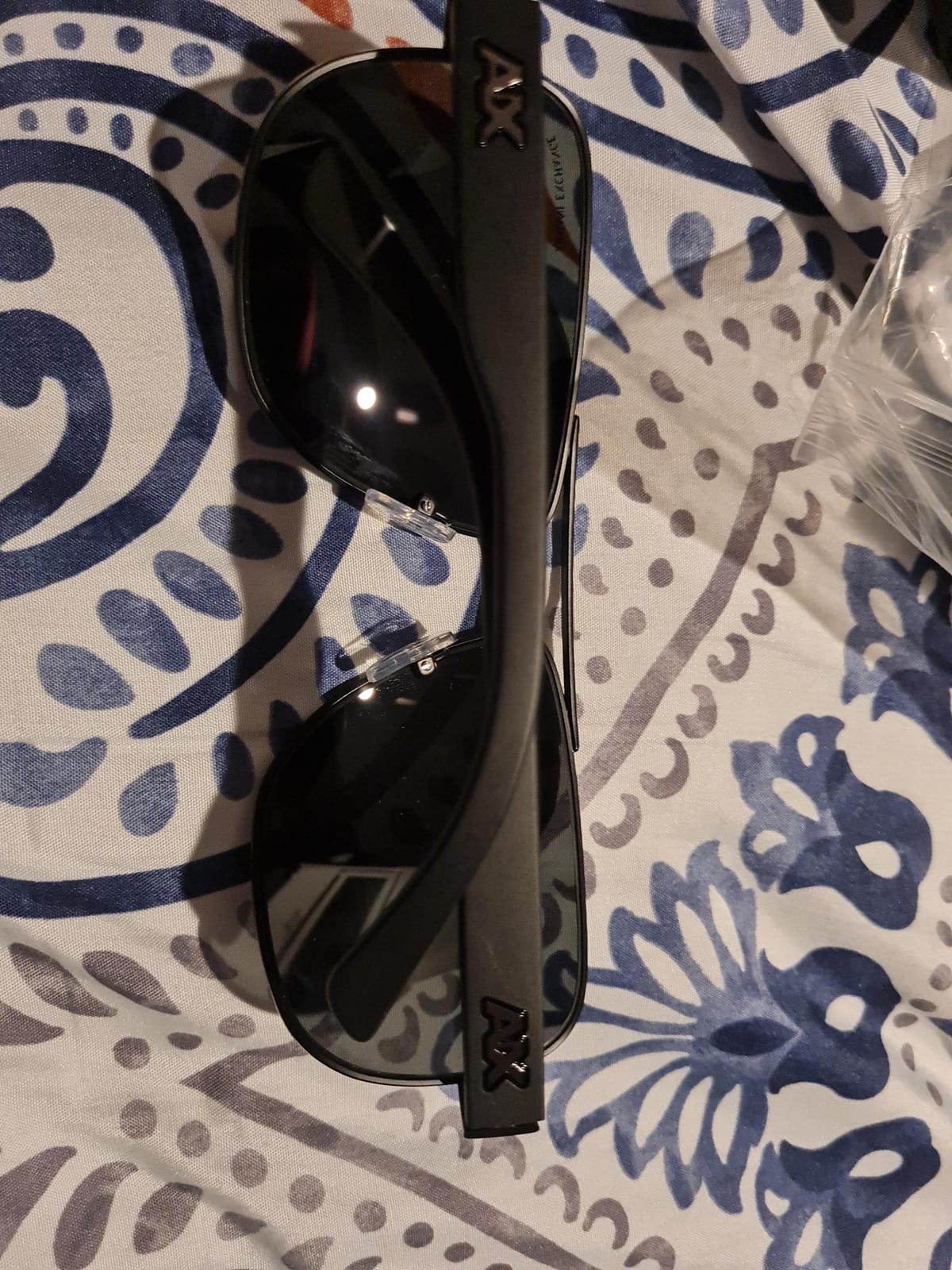 Armani Exchange mens Ax2012s Rectangular Sunglasses customer photo 1