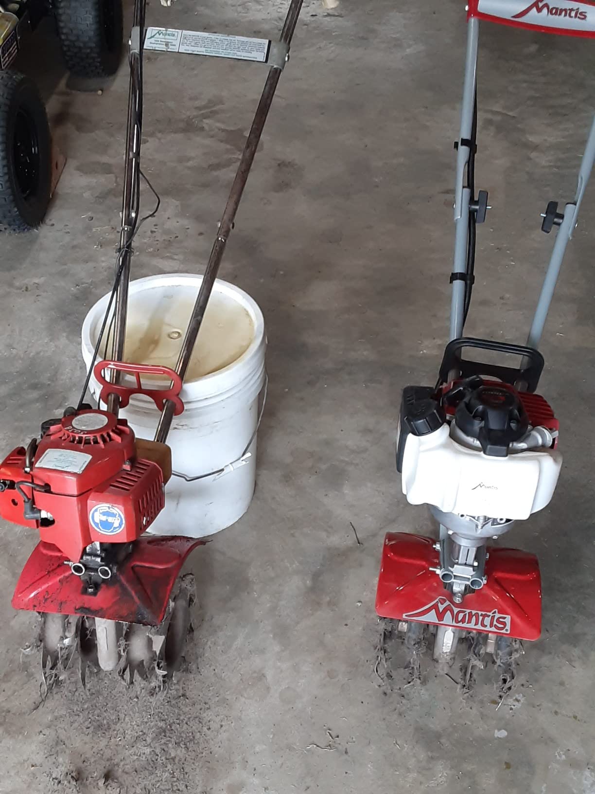 Mantis 7940 4-Cycle Tiller Cultivator Powered by Honda – Lightweight, Powerful and Compact - No Fuel Mix, Sure-Grip Handles – Built To Be Durable and Dependable customer photo 2
