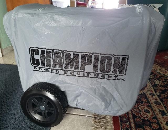 Champion Power Equipment Weather-Resistant Storage Cover for 3000 to 5500-Watt or Higher Inverter Generators customer photo 1