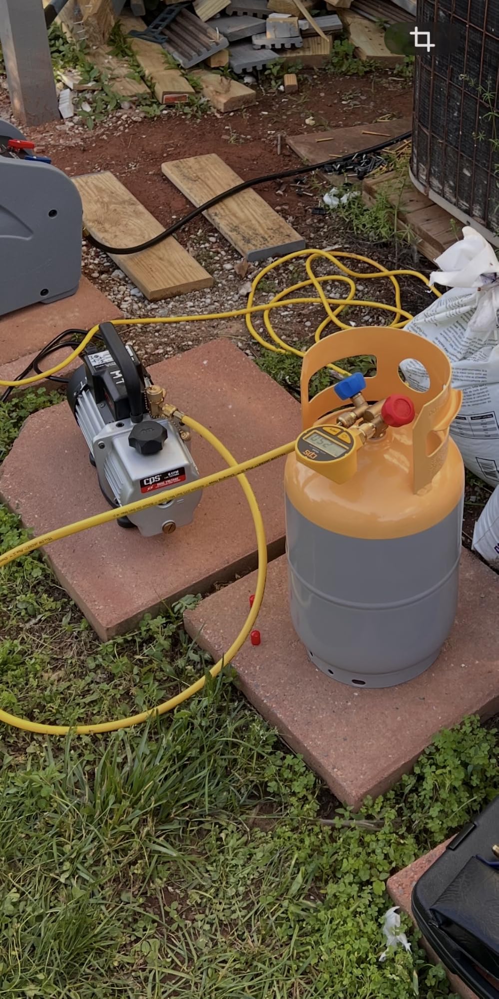 Mastercool 63010 50 lb Refrigerant Recovery Cylinder customer photo 1
