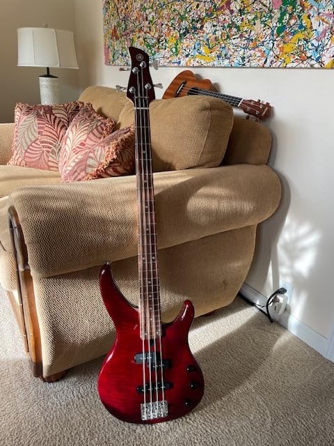 Yamaha TRBX174 BL 4-String Electric Bass Guitar customer photo 1