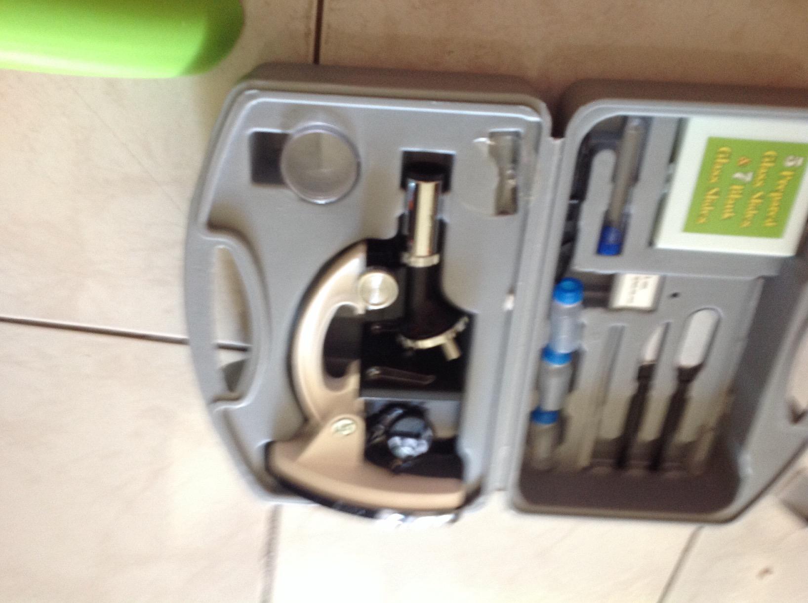 AmScope - Kids 48pc 120X-1200X Biological Microscope Educational Starter Kit customer photo 1