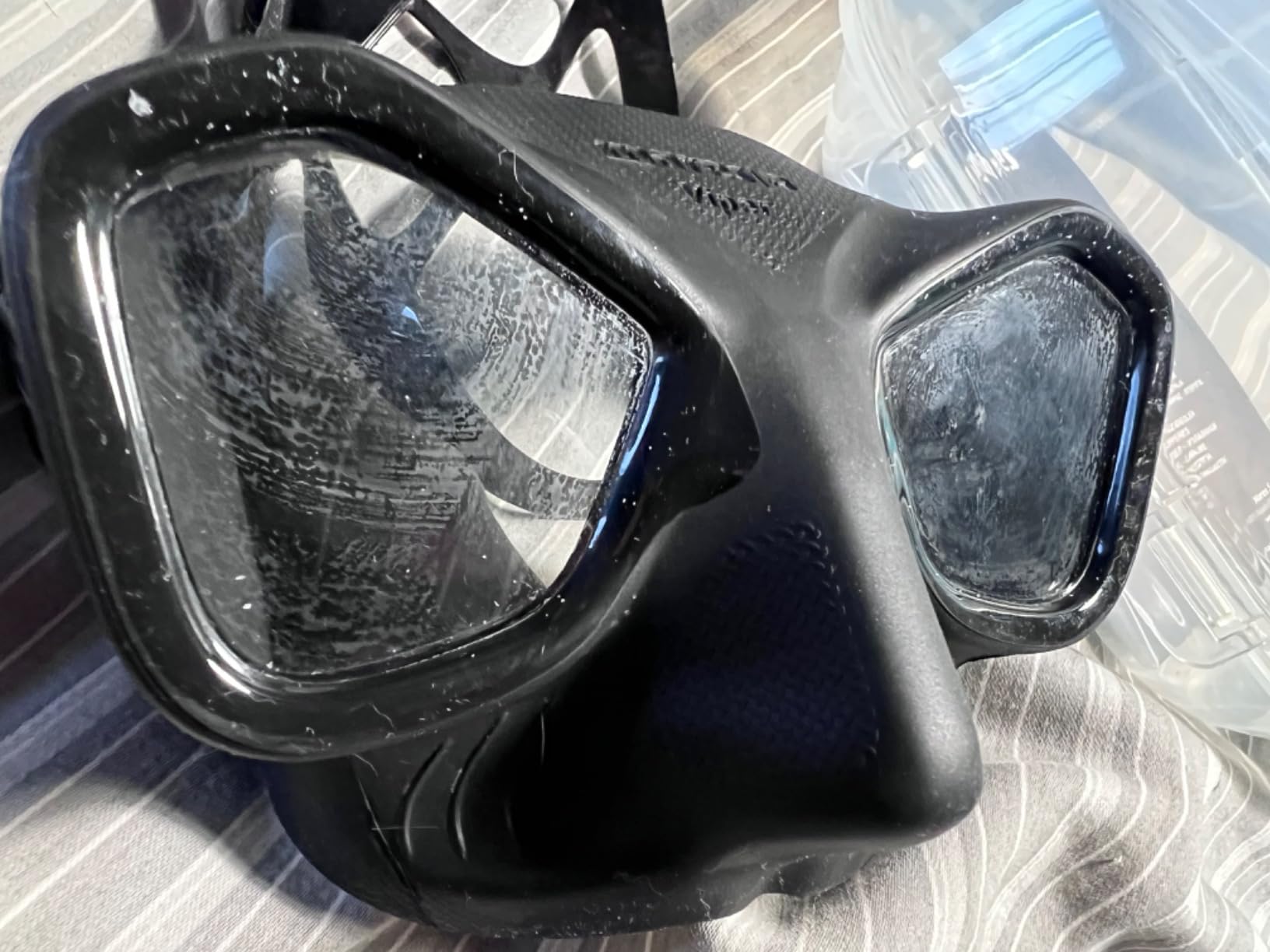 Mares Viper Mask for Freediving and Spearfishing - Low Volume Wide-Field Diving Mask with Fog-Resistant Silicone Skirt & Ergonomic Strap, Black customer photo 2