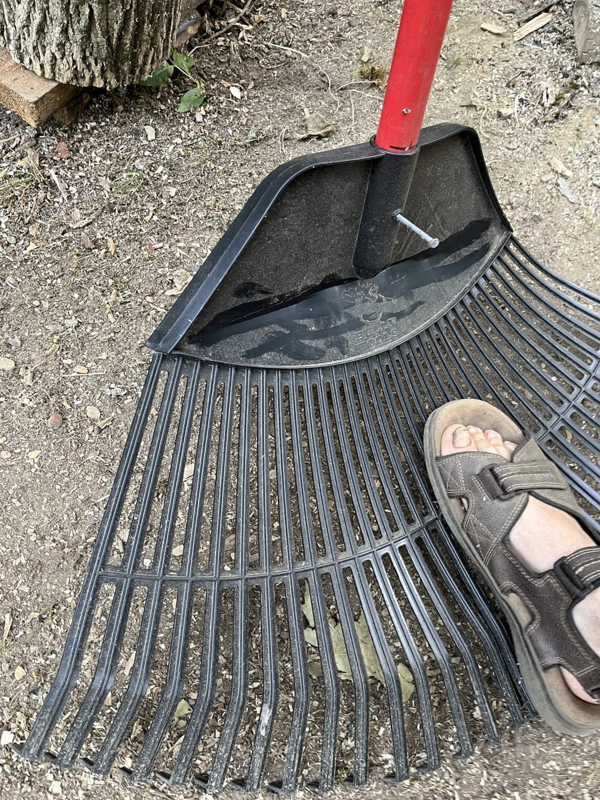 Bully Tools 26-32 Lightweight Polypropylene Tine Leaf Rake, 30