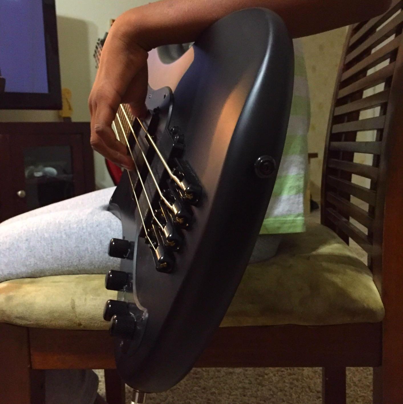 Schecter Stiletto Stealth - Satin Black, 4-String customer photo 1