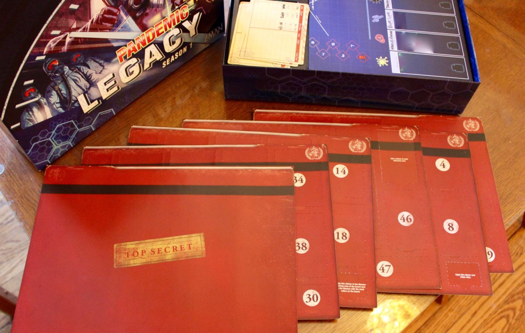 Pandemic Legacy Season 1 Board Game (Blue) - Epic Year-Long Battle Against Deadly Diseases! Cooperative Strategy Game for Family Game Night, Ages 13+, 2-4 Players, 1 Hr Playtime, Made by Z-Man Games customer photo 1