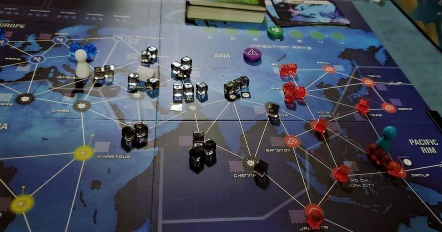 Pandemic Legacy Season 1 Board Game (Blue) - Epic Year-Long Battle Against Deadly Diseases! Cooperative Strategy Game for Family Game Night, Ages 13+, 2-4 Players, 1 Hr Playtime, Made by Z-Man Games customer photo 2