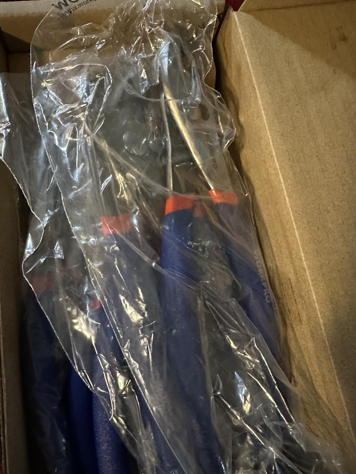 WORKPRO 7-Piece Pliers Set, Pliers Tool Set with Comfort Grip, Blue customer photo 2
