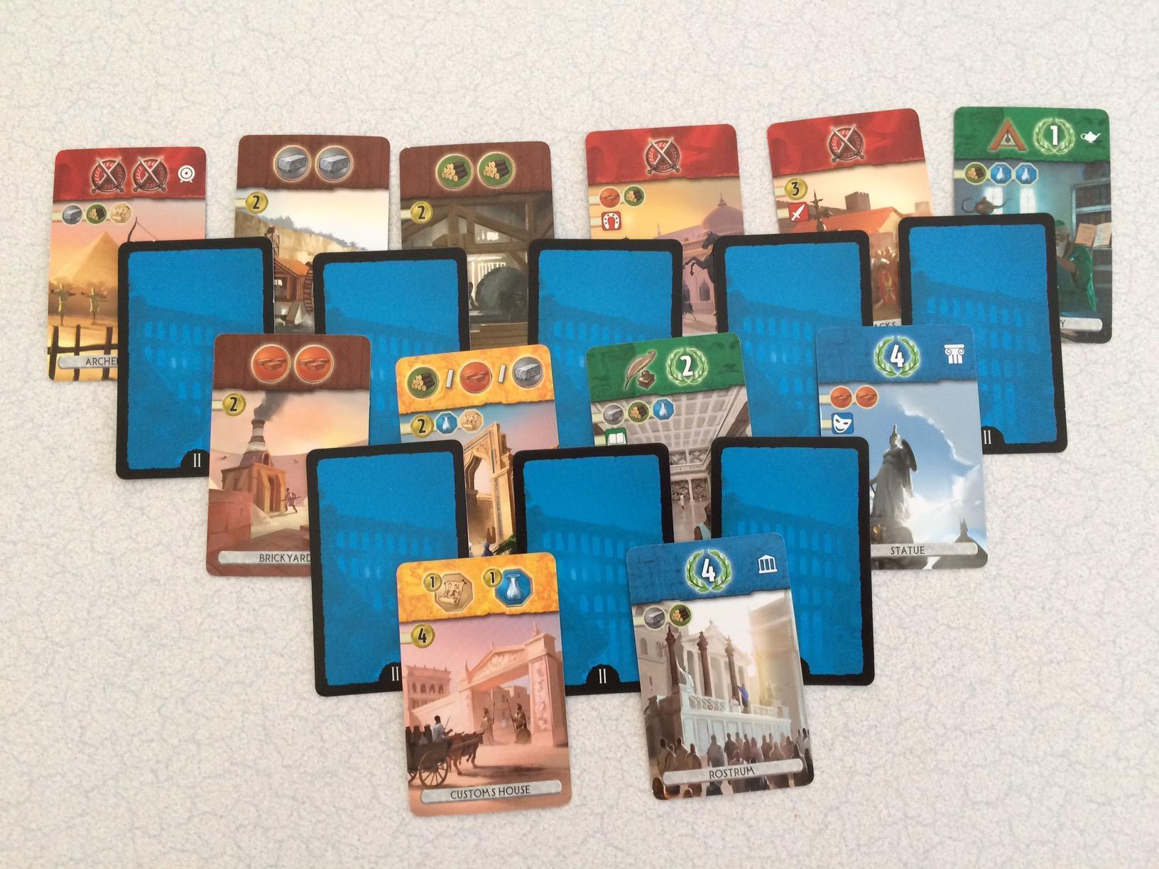 Asmodee 7 Wonders Duel Board Game BASE GAME - Intense Two-Player Battles in the Ancient World, Strategy Game for Kids and Adults, Ages 10+, 2 Players, 30 Minute Playtime customer photo 2