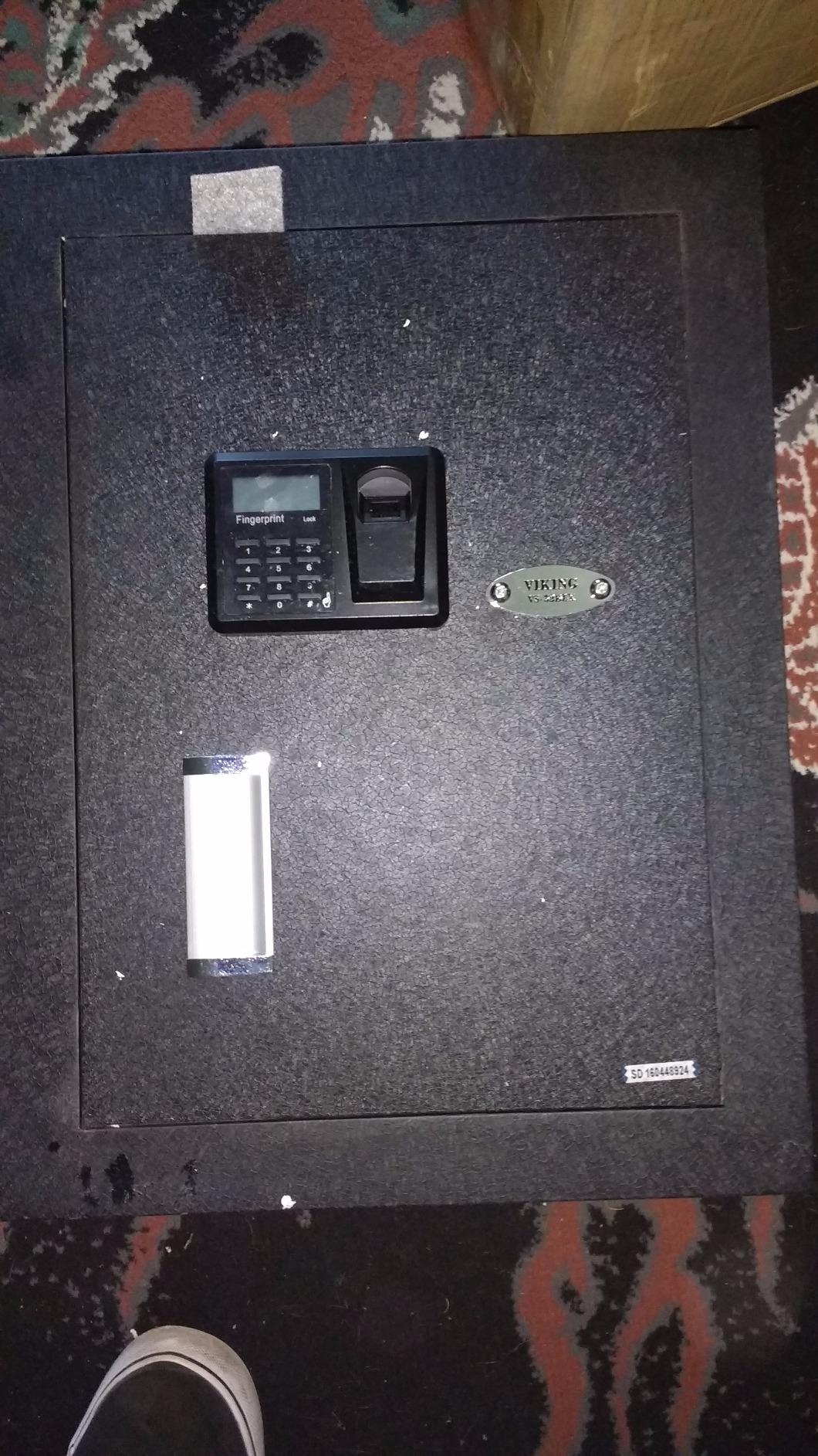 Viking Security Safe VS-52BLX Hidden Wall Biometric Safe | Heavy Duty Fingerprint Access customer photo 1