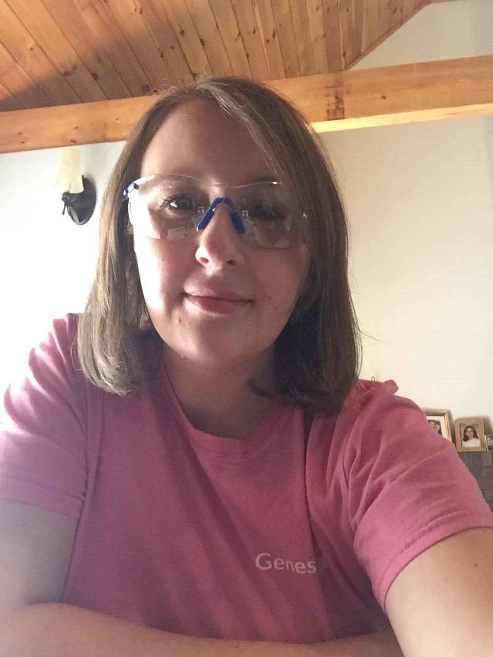3M Safety Glasses, Solus 1000, Scotchgard Clear Lens, Blue/Black Frame customer photo 1