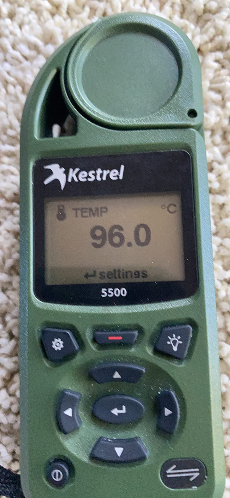 5500 Pocket Weather Meter Non-LiNK, Yellow customer photo 1