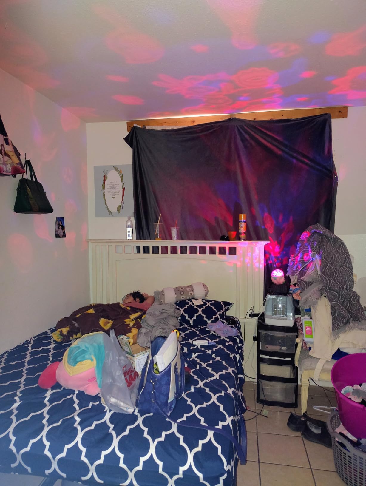 MOKOQI Star Projector Night Lights for Kids | Girls Night Light Projector customer photo 1