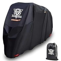 XYZCTEM Motorcycle Cover -Waterproof Outdoor Storage Bag, up to 116 inch customer photo 1