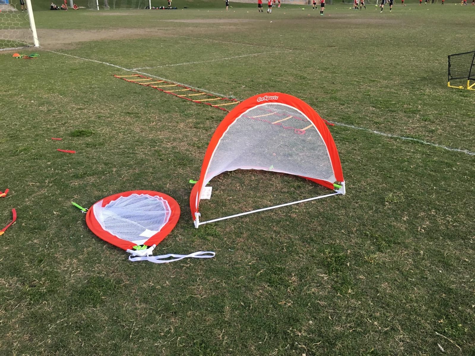 GoSports Portable Soccer Goals customer photo 2