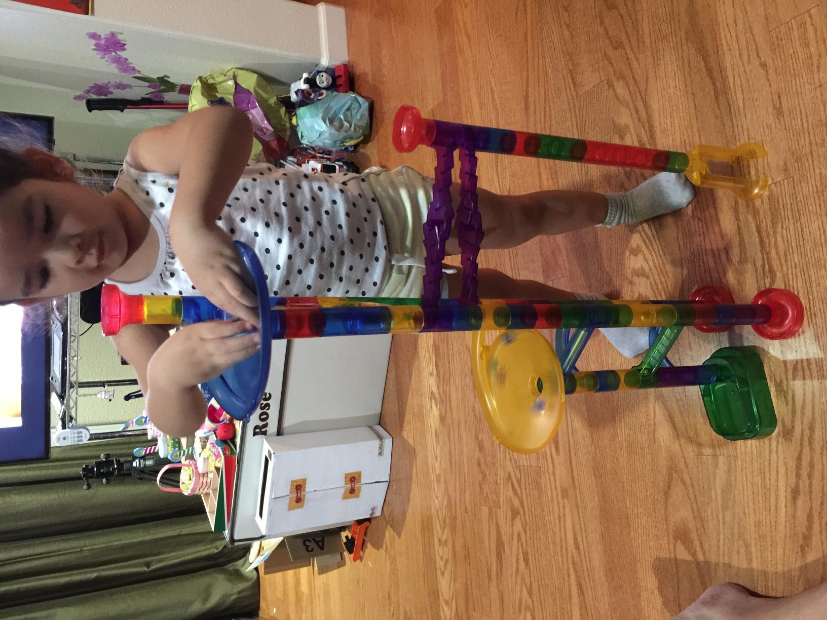 Marble Genius Marble Run Super Set, 150 Translucent Pieces, STEM Toy customer photo 2