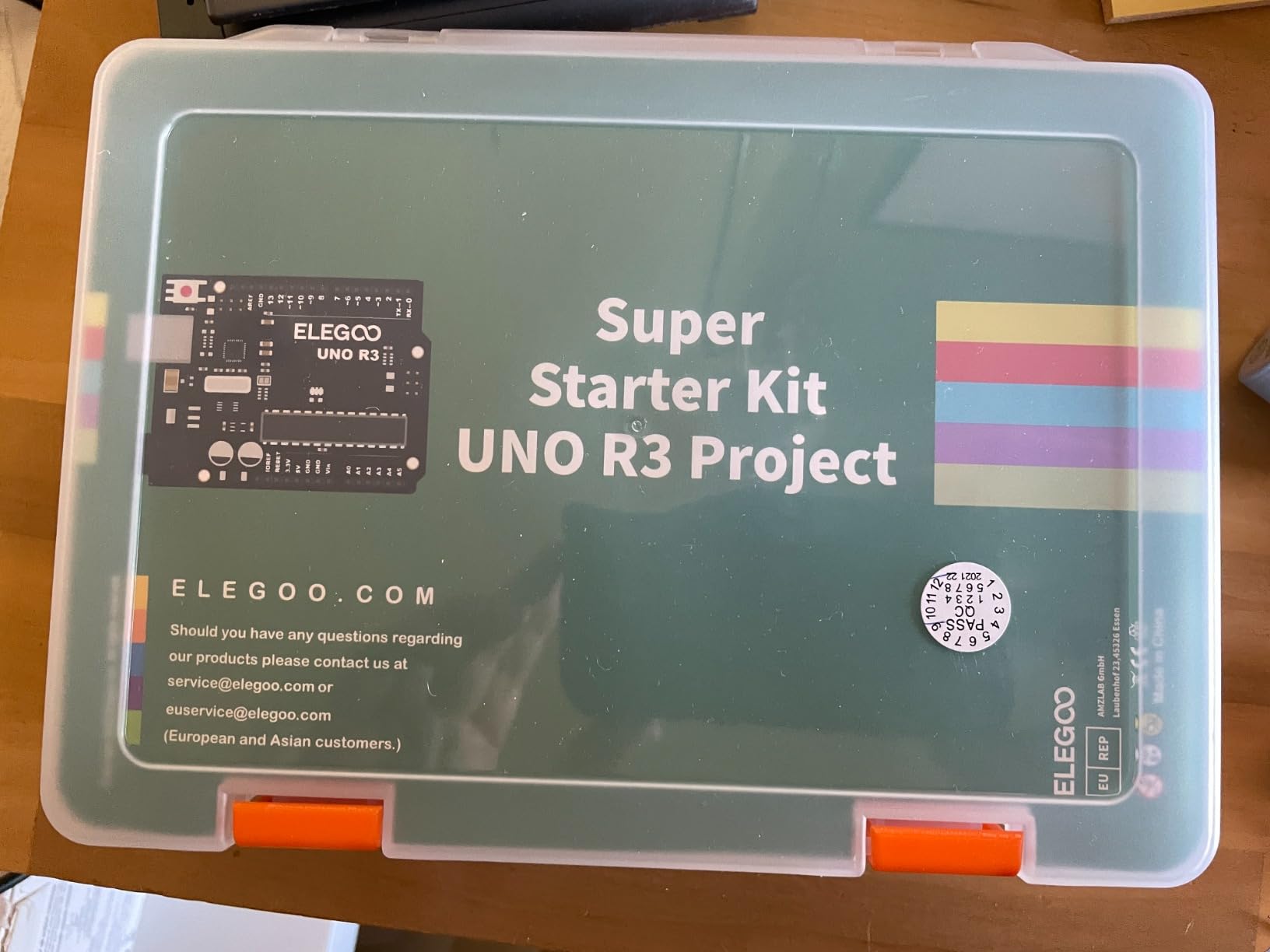 ELEGOO UNO R3 Project Super Starter Kit with PDF Tutorial for Beginners customer photo 1