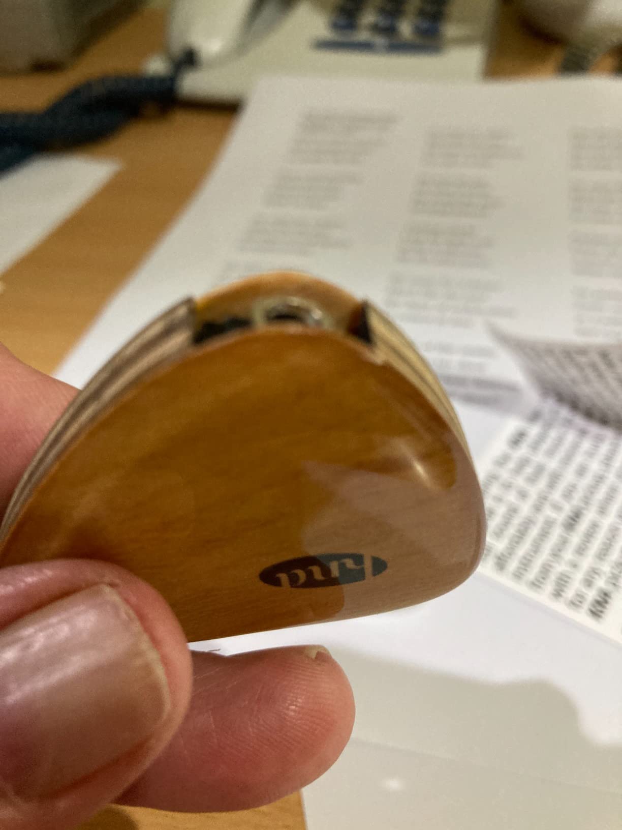 KNA AP-1 Universal Piezo Pickup for Guitar Ukulele Drums & Harp | Stick-on design, battery-free operation, works with guitars, ukuleles, harps, drums and percussion instruments customer photo 2
