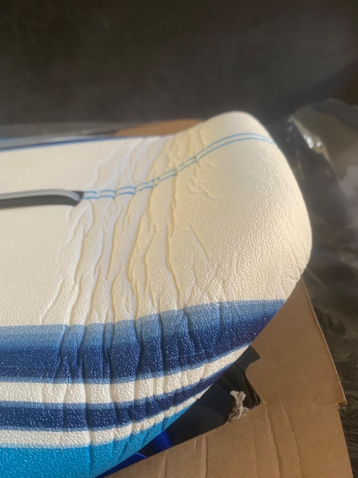 Wavestorm 8ft Classic Surfboard // Foam Wax Free Soft Top Longboard for Adults and Kids of All Levels of Surfing customer photo 1