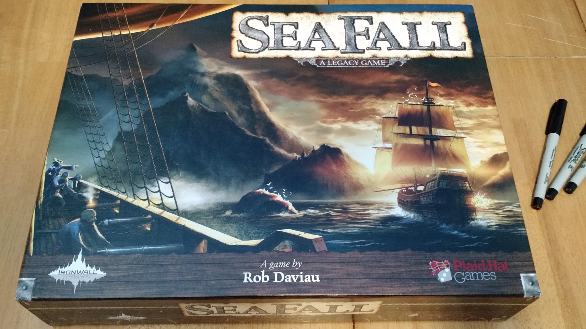 SeaFall Board Game - Legacy Game of Exploration and Adventure! Strategy Game for Kids & Adults, Ages 14+, 3-5 Players, 90-120 Min Playtime, Made by Plaid Hat Games customer photo 2