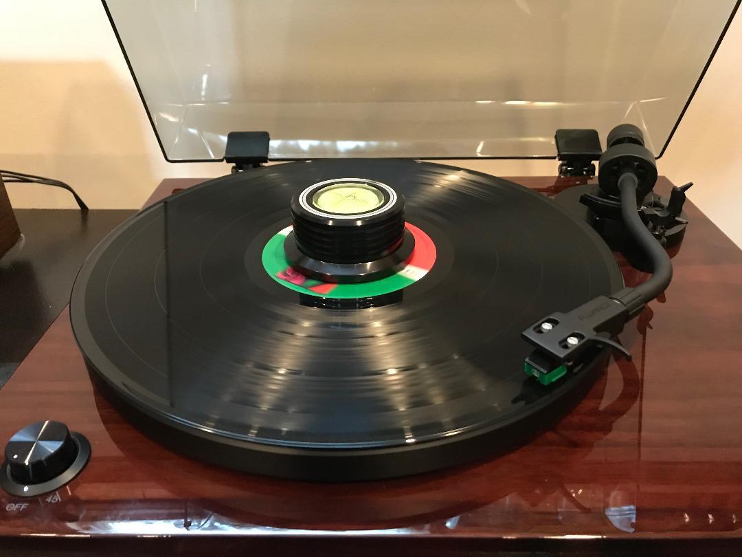 Fluance RT81 Elite High Fidelity Vinyl Turntable Record Player with Audio Technica AT95E Cartridge, Belt Drive, Built-in Preamp, Adjustable Counterweight, High Mass MDF Wood Plinth - Walnut customer photo 1