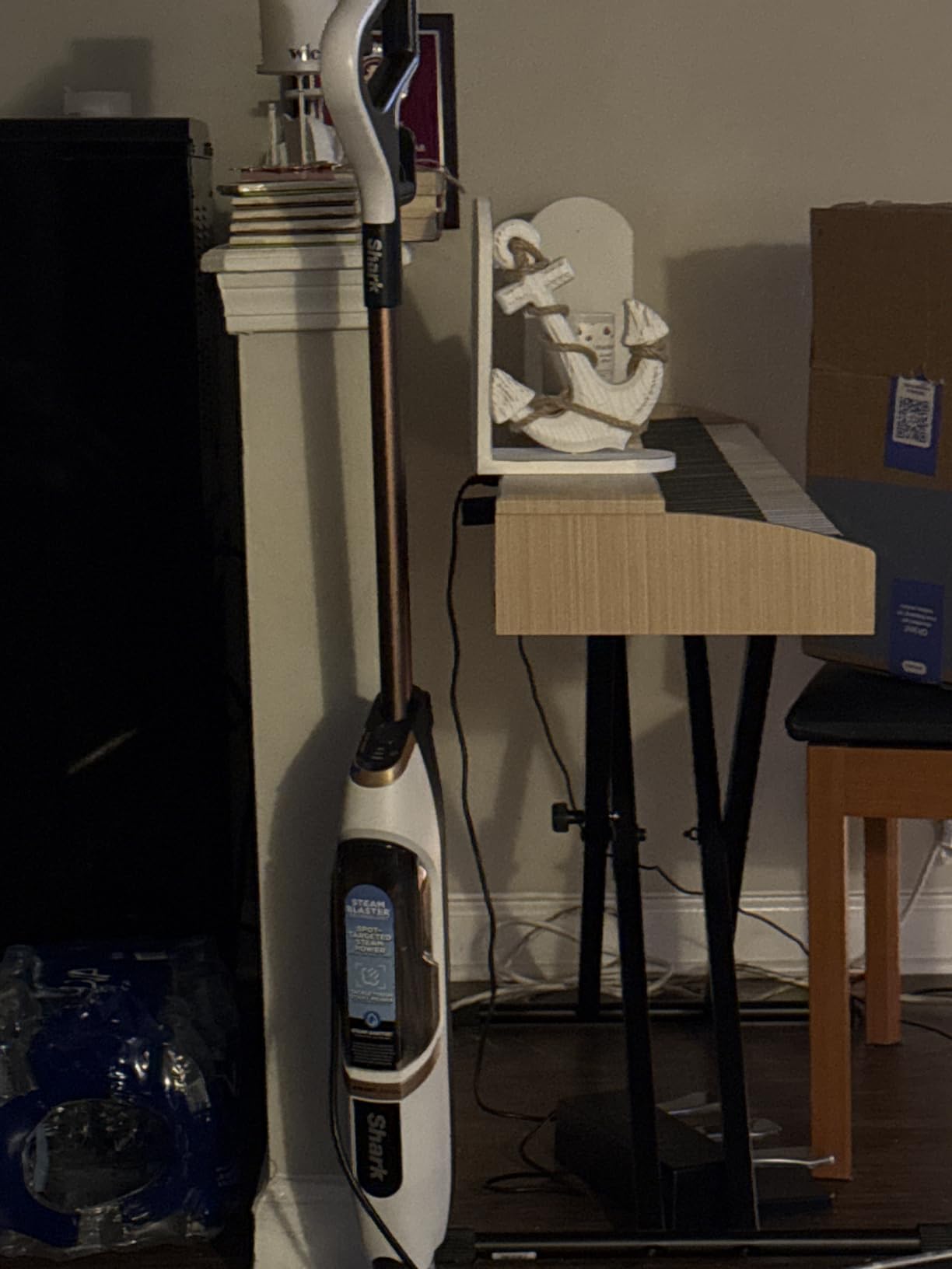 Shark Steam & Scrub Hard Floor Steam Mop, Teal, S8002BRN customer photo 1