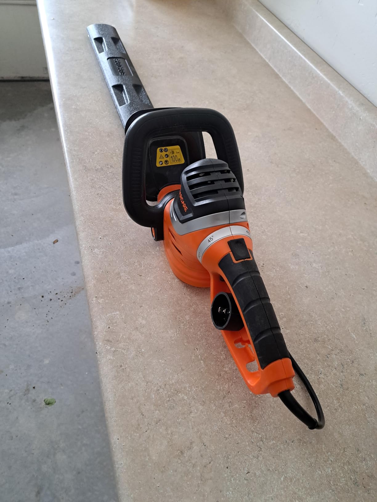 GARCARE Corded Electric Hedge Trimmer 4.8A Hedge Shears 610mm Laser Blade customer photo 2