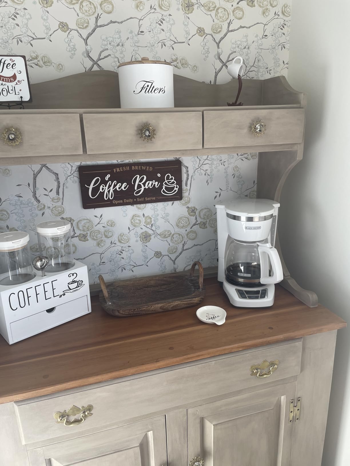 BLACK+DECKER CM1160W-1 CM1160W 12-Cup Programmable Coffeemaker, White/Stainless Steel customer photo 2