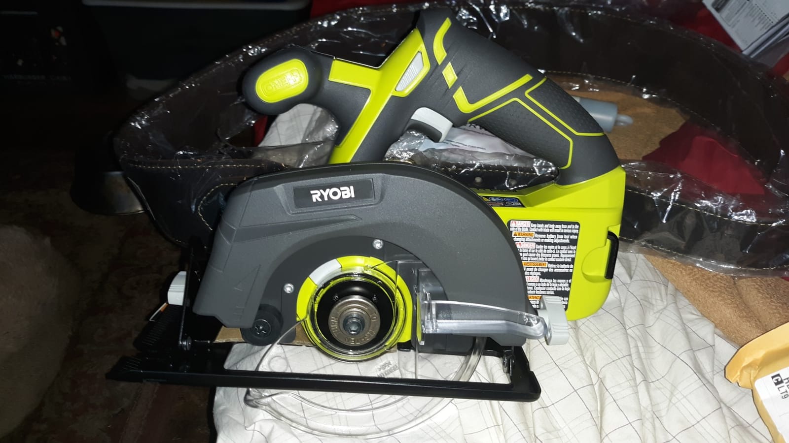 Ryobi One P505 18V Lithium Ion Cordless 5 1/2