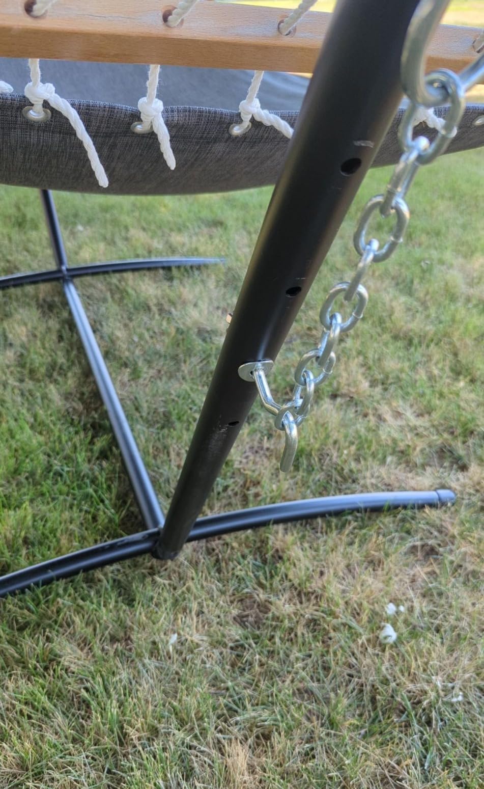 FDW Portable Hammock Double Stand | No Hammock | Sturdy Steel Construction customer photo 2