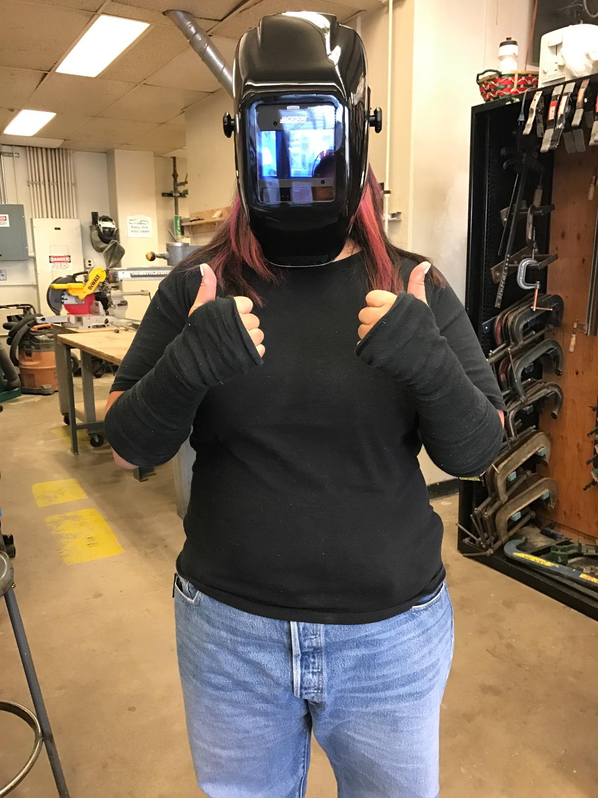 Jackson Safety Insight Auto Darkening Welding Helmet, ADF Hood - ANSI Z87.1 customer photo 2