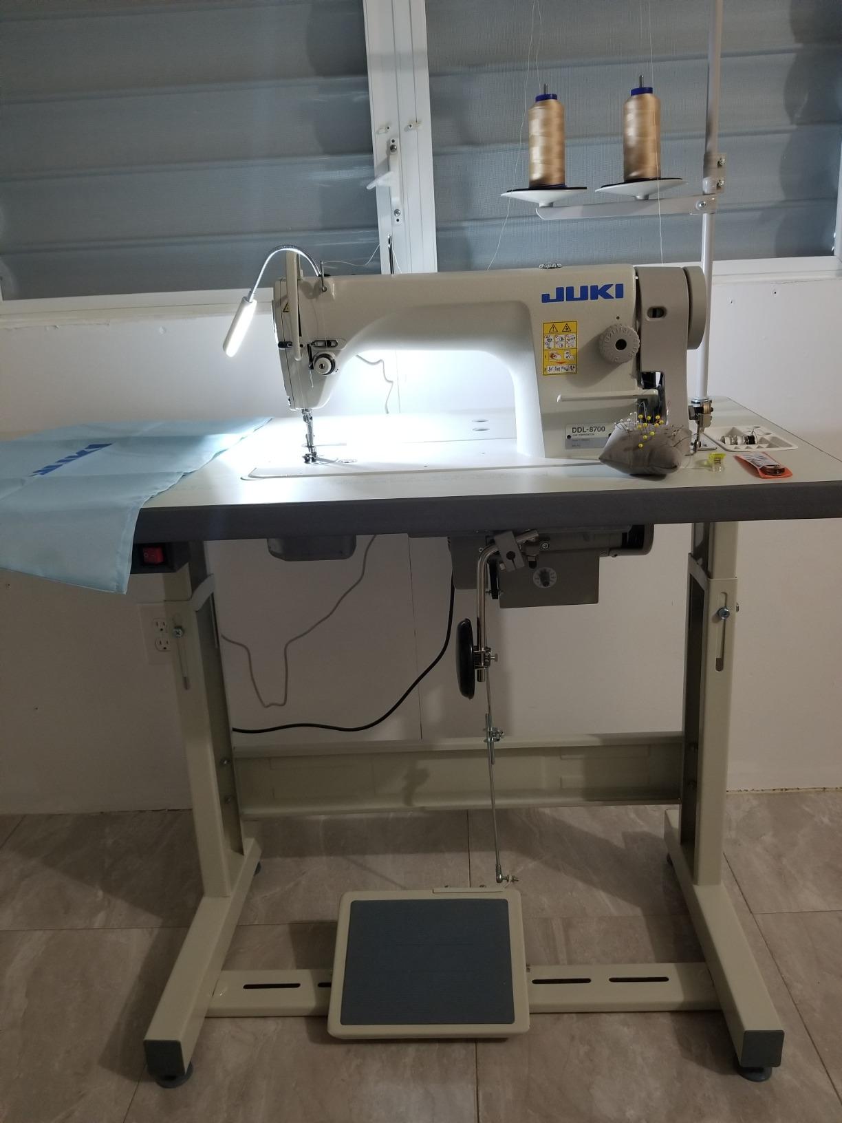 Juki DDL-8700-H Industrial Straight Stitch Sewing Machine, K.D table & Servo Motor DIY customer photo 2