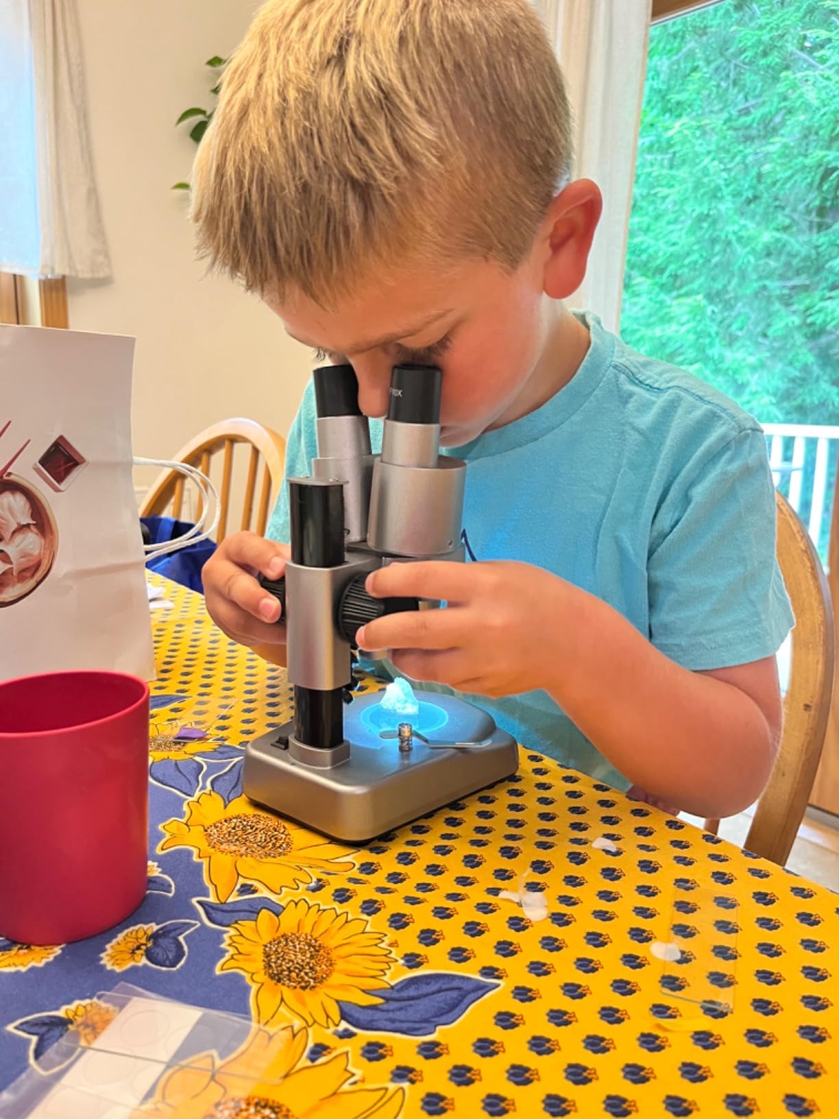 National Geographic Dual LED Microscope Science Kit for Kids Ages 8-12 customer photo 2