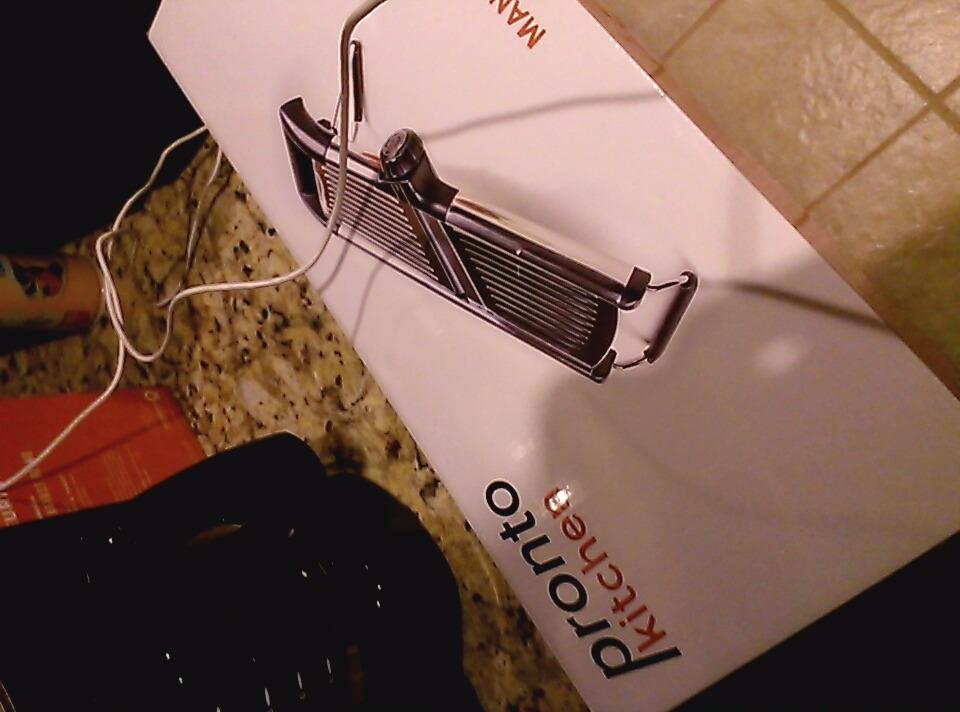 Gramercy Mandoline Slicer for Kitchen with 12 Slice Settings, Black Edition customer photo 1