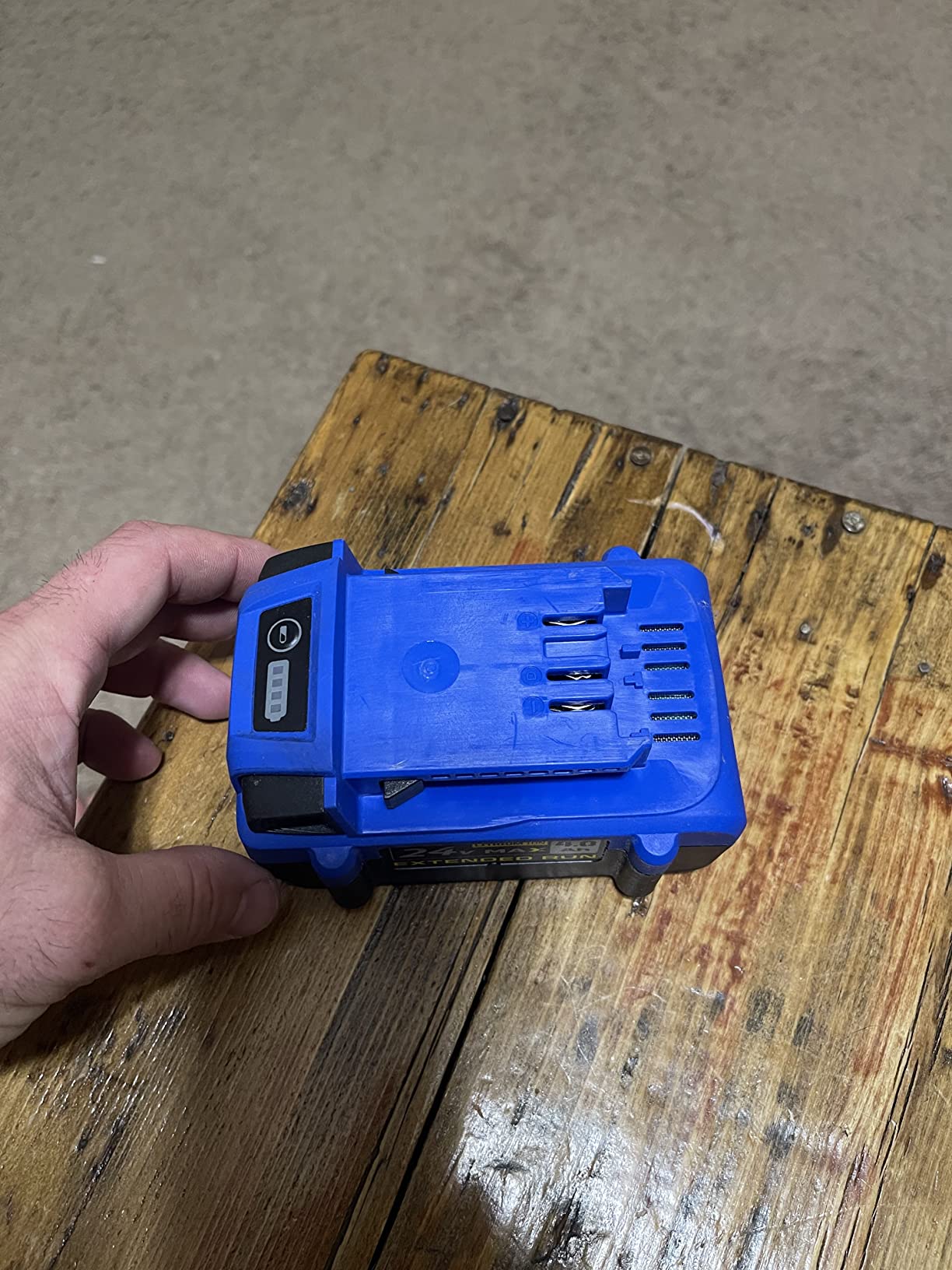 Kobalt 24-volt Max 4-Amp-Hours Lithium Power Tool Battery KB 424-03 customer photo 1