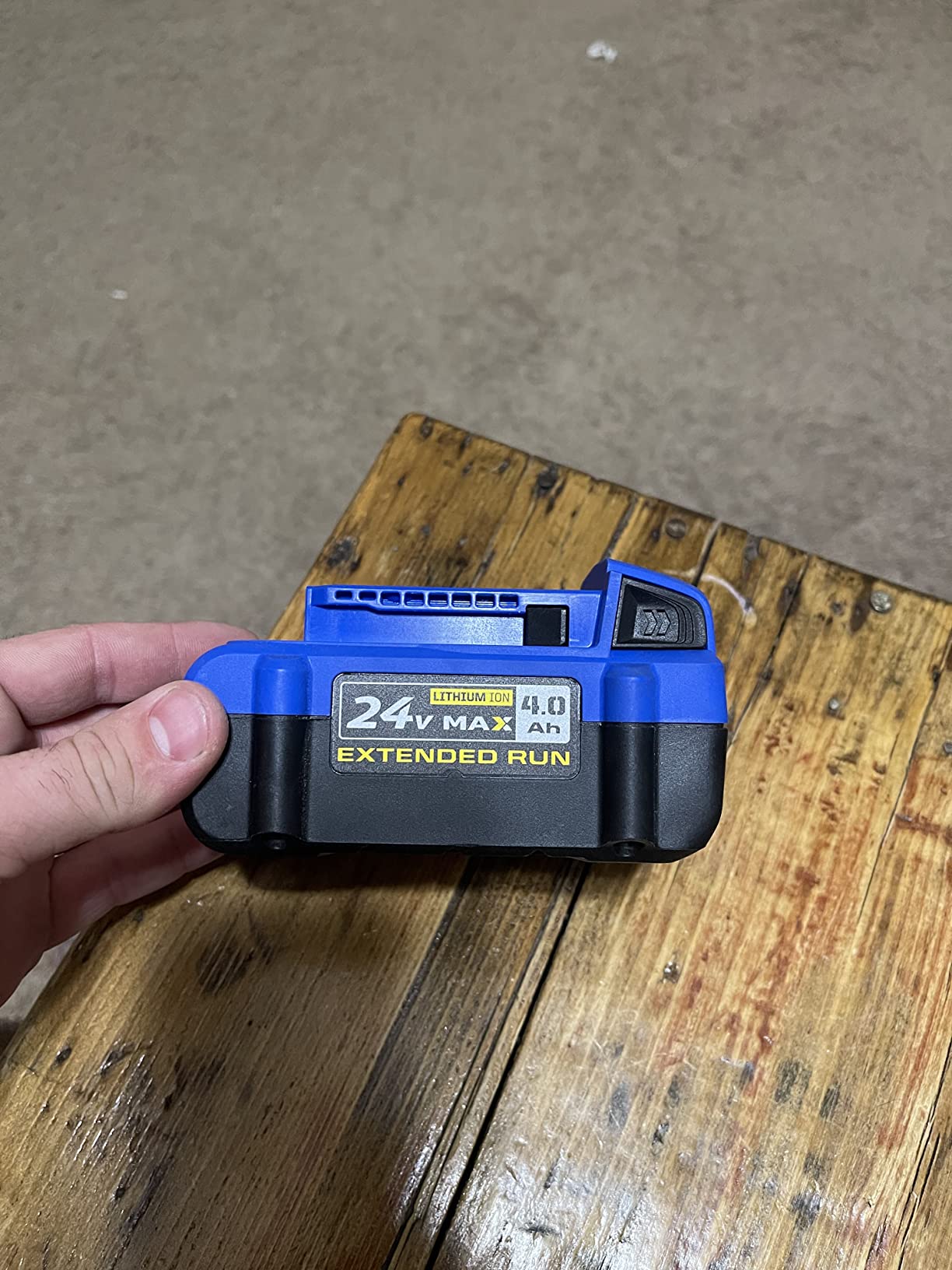 Kobalt 24-volt Max 4-Amp-Hours Lithium Power Tool Battery KB 424-03 customer photo 2