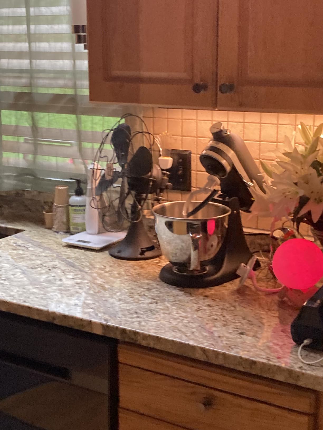 KitchenAid Artisan Mini, 3.5-Qt Tilt Head Stand Mixer, Candy Apple Red | 3.5 Quart Capacity for Smaller Batches, Add ingredients with Tilt-Head Design, 10 Speeds, 3 Accessories, Model KSM3316XCA customer photo 1