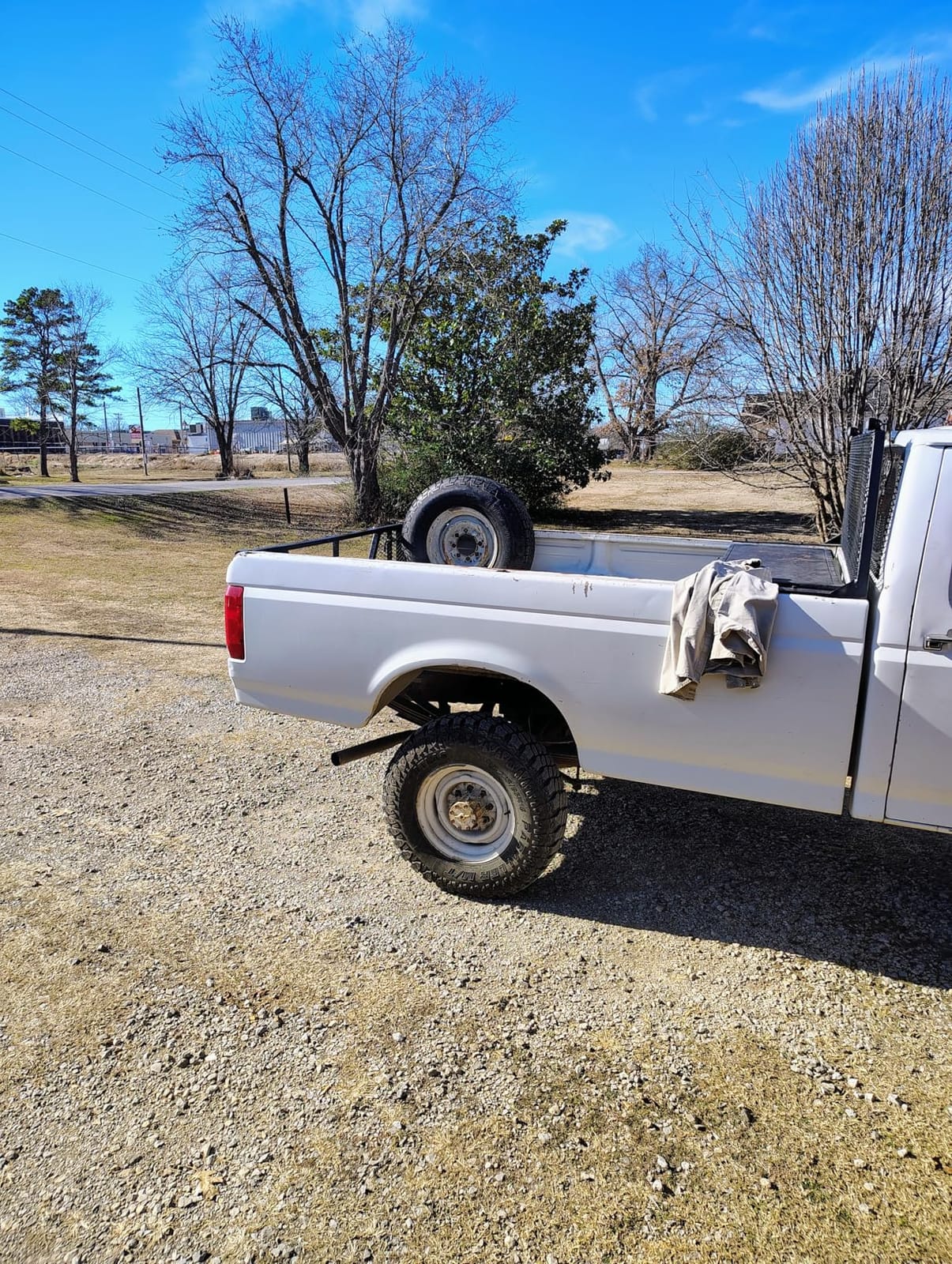 Pit Posse 802 Spare Tire Carrier Wall Mount Bracket for Enclosed Trailer - Made in USA - Wheel Mounted Aluminum Holder Rack Universal Fit for Utility Cargo Race Trailers, Van, Truck Storage Organizer customer photo 1