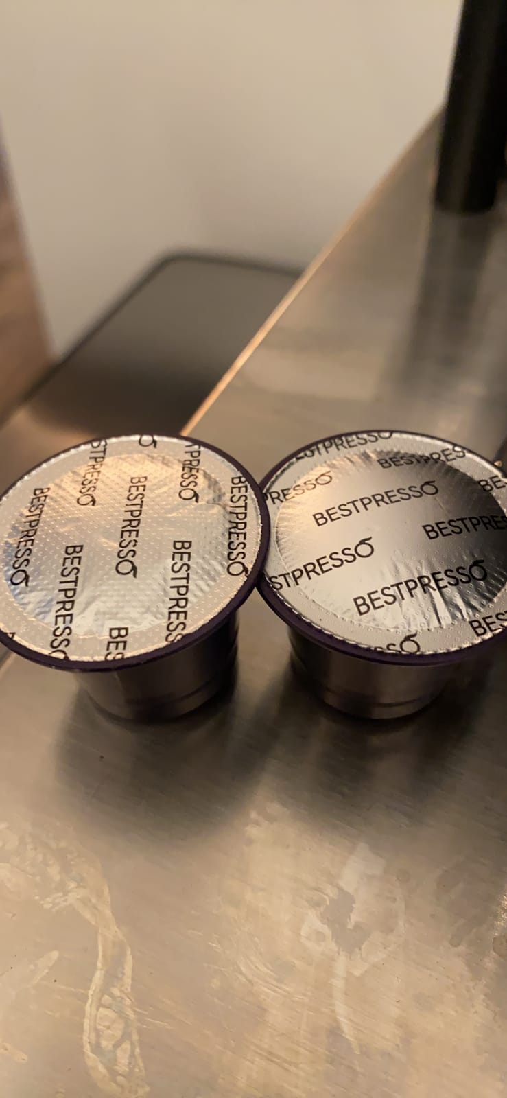 Bestpresso Coffee for Nespresso Original Machine 120 Aluminum pods Certified Genuine Espresso Intenso Blend(High Intensity), Pods Compatible with Nespresso Original customer photo 1