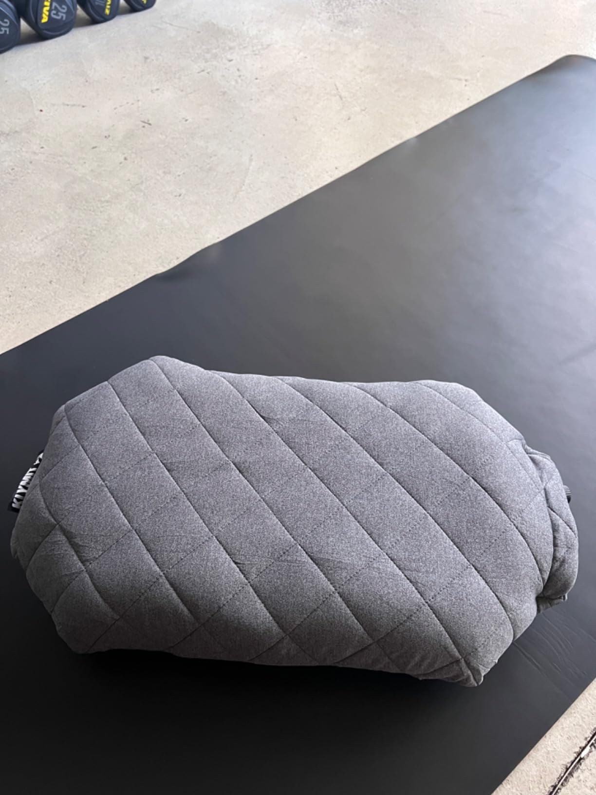 Klymit Luxe Travel Pillow, Lightweight Inflatable Hybrid Airplane, Backpacking, Hammock, and Camping Pillow, Grey customer photo 2
