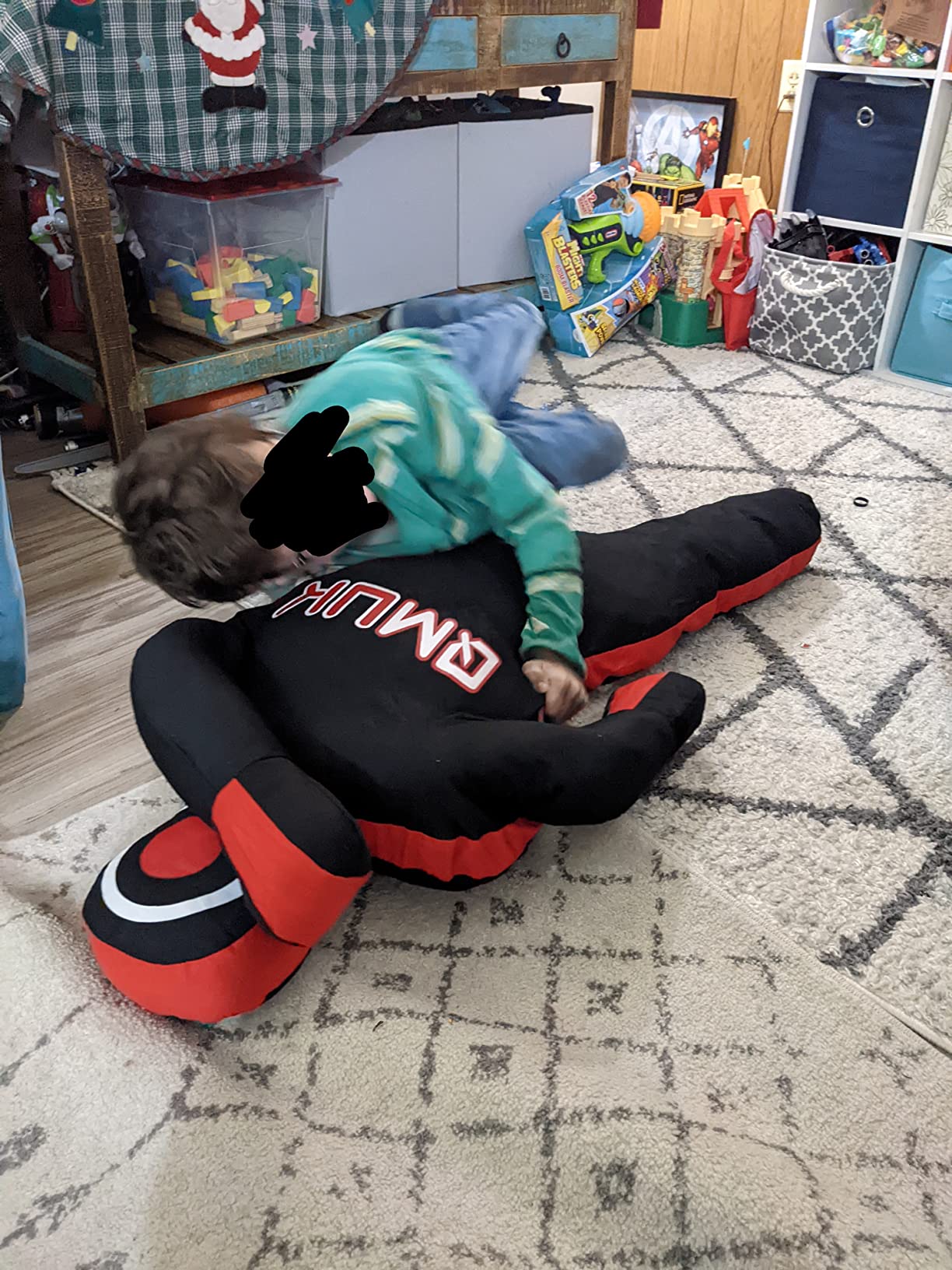 MMA Grappling Punching Dummy for Kids Combat Sports BJJ jiu Jitsu Judo Karate Taekwondo Wrestling Buddies Tackling and Boxing Dummies (47