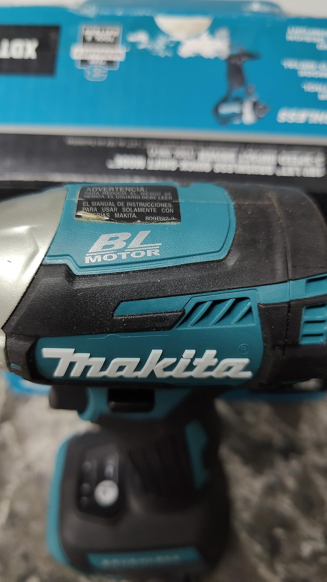 Makita XDT14Z 18V LXT Lithium-Ion Brushless Cordless Quick-Shift Mode 3-Speed Impact Driver, Tool Only, customer photo 2